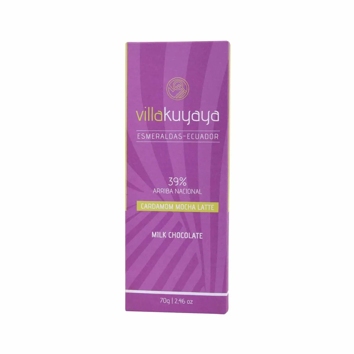 Villakuyaya Milk Chocolate Cardamom Mocha Latte 39% (10 Pack) 1