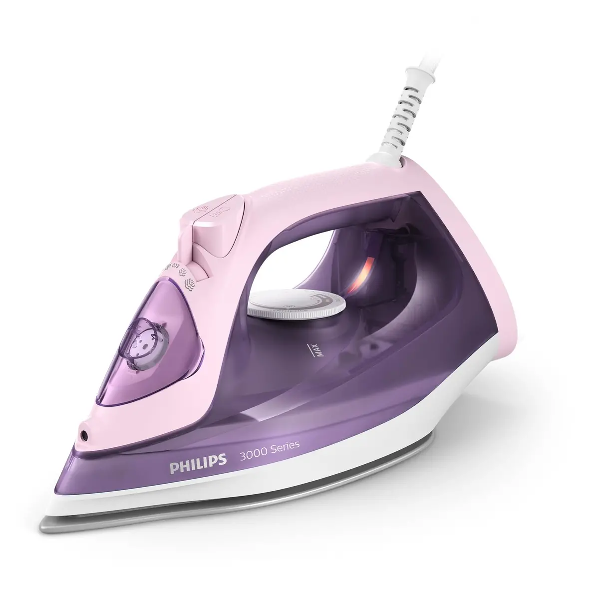 Philips 3000 Series Steam Iron (Pink/Violet) - Dst3020/30 - Emp 1