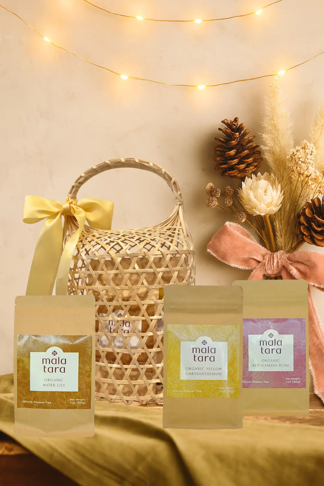 Mala Tara Daily Essential Glow Gift Basket 1
