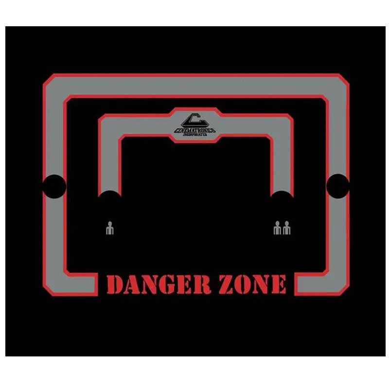 Danger Zone Cinematronics Cpo - Control Panel Overlay 1