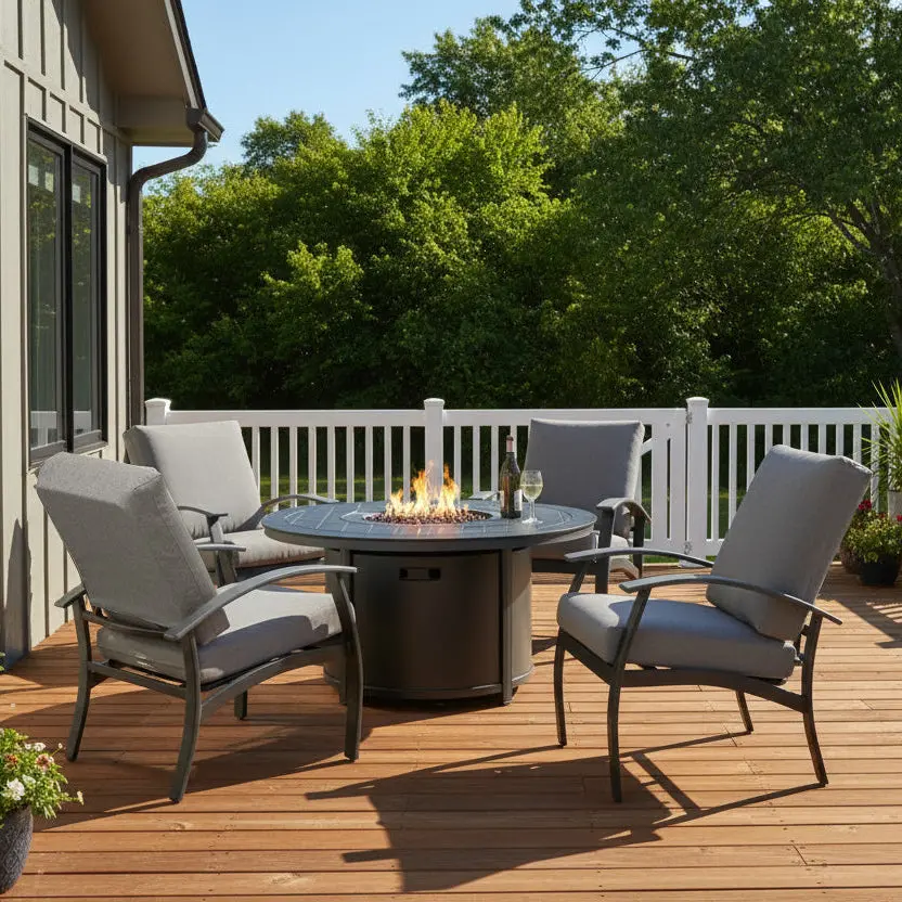 Belle Isle Mgp Cushioned Seating And Chat Sets 1