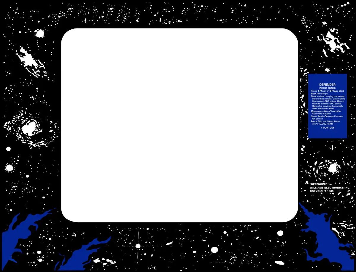 Defender Arcade Bezel 1