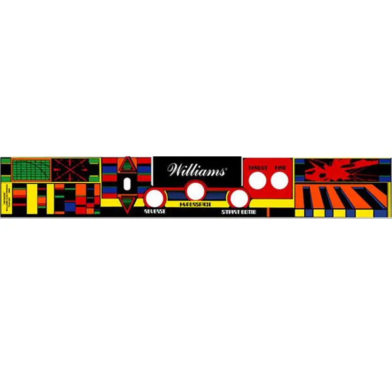 Defender Cocktail Control Panel Overlay Set - Cpo Ct 1