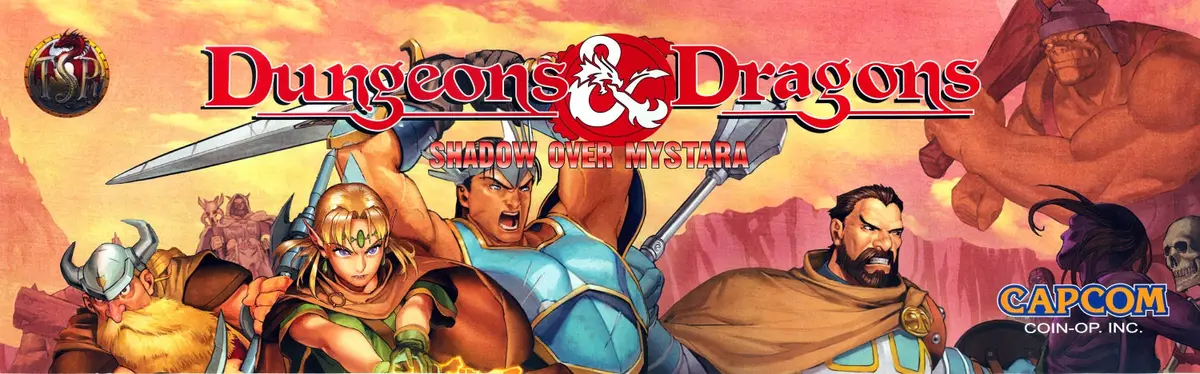 Dungeons & Dragons - Shadow Over Mystara Marquee 2