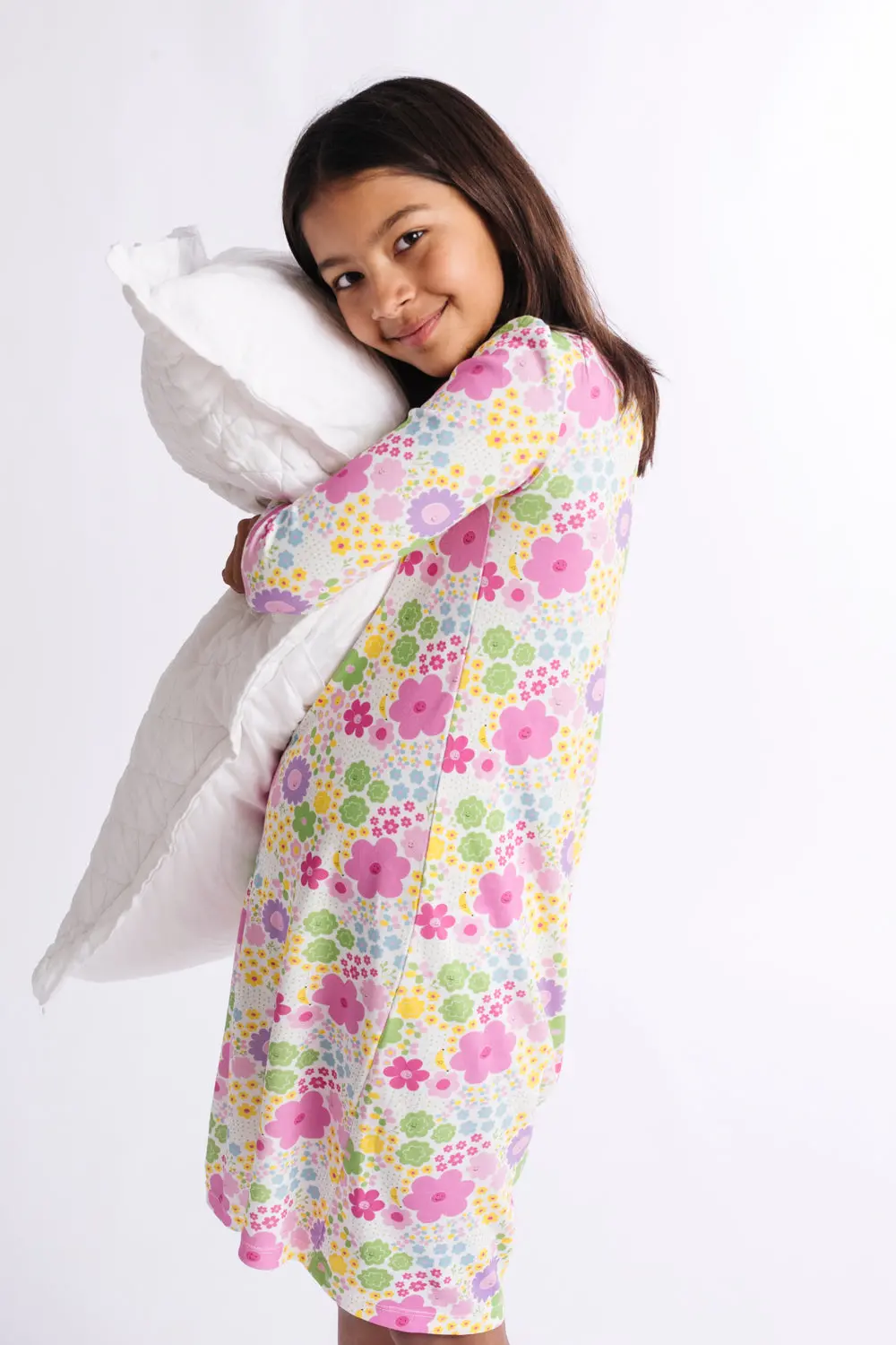 Dodo Banana Flower Power Organic Pima Cotton Dodo Dress 1