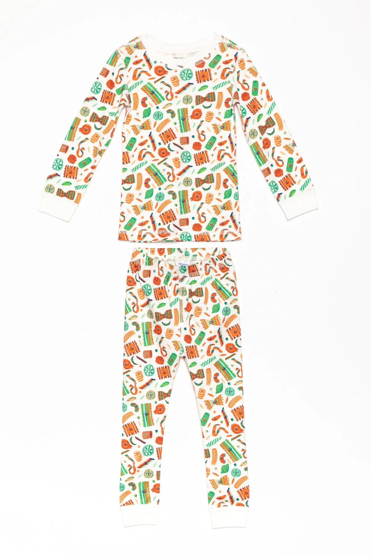 Dodo Banana Pasta Festa Organic Pima Cotton Pajama Set 2