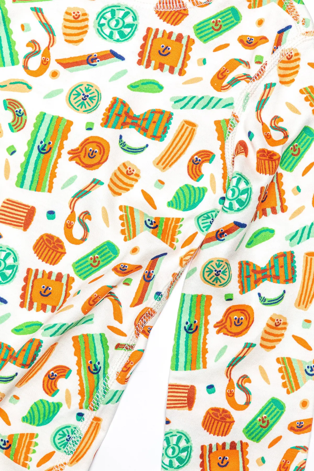 Dodo Banana Pasta Festa Organic Pima Cotton Pajama Set 4