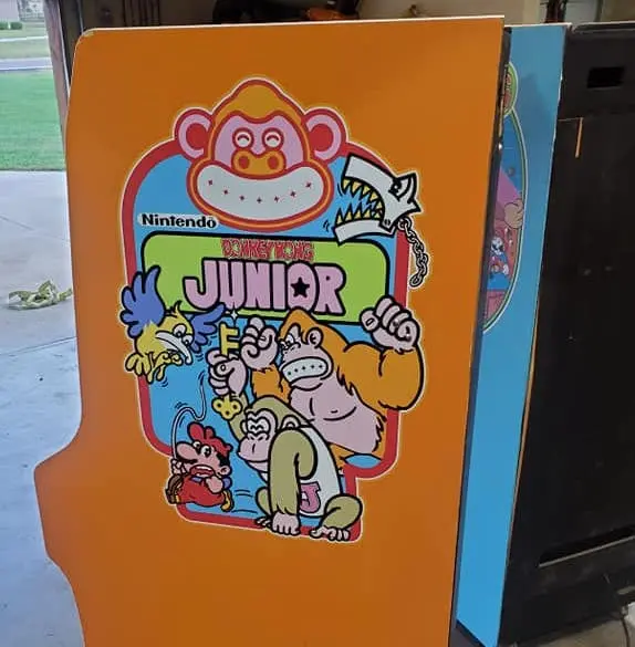 Donkey Kong Jr. Side Art 1