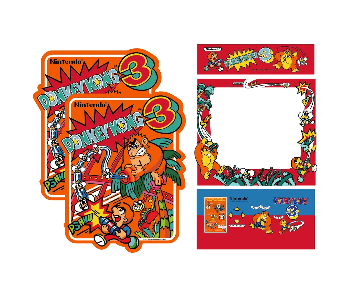 Donkey Kong 3 Complete Restoration Kit 3