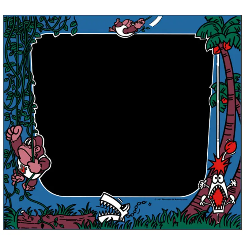 Donkey Kong Jr Arcade Bezel 1
