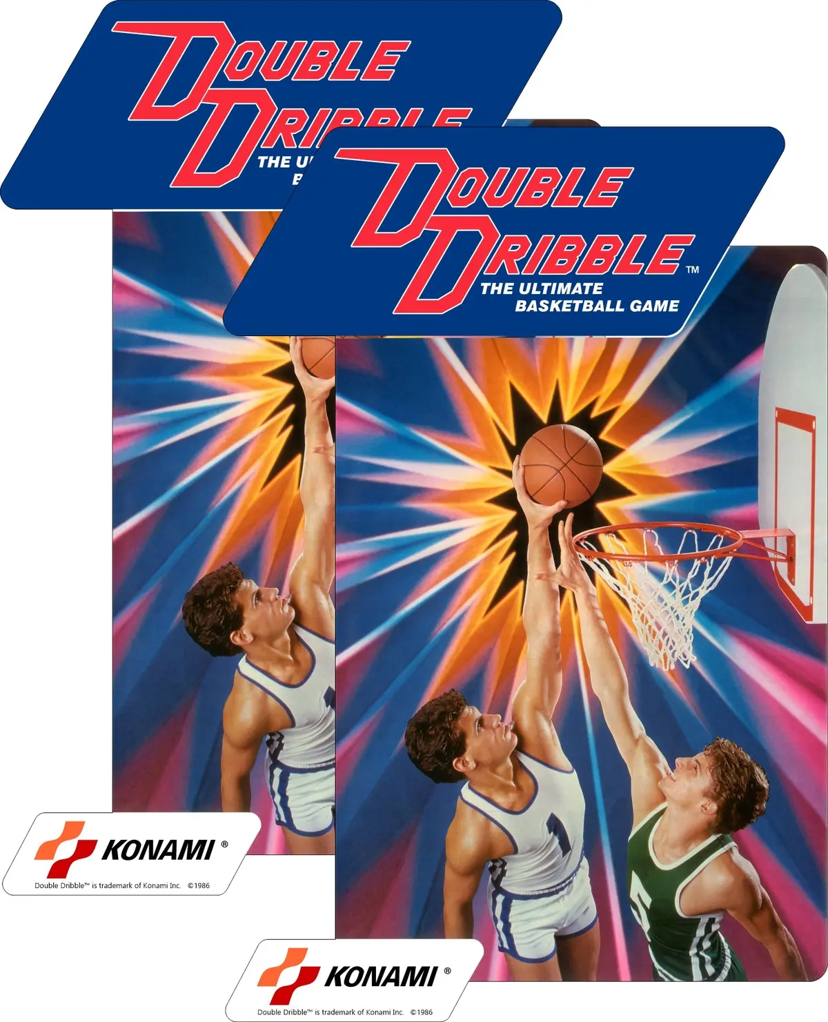 Double Dribble Side Art Set 1
