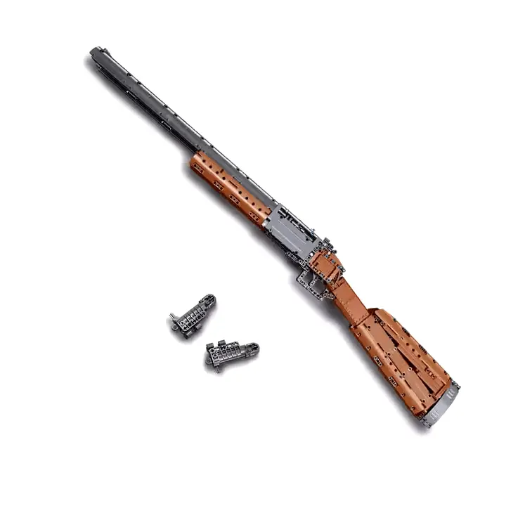 Mouldking 14016S Double Barrel Shotgun Brick 1