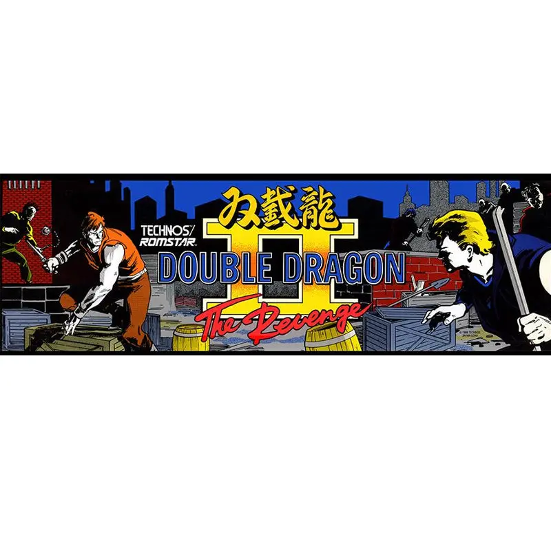 Double Dragon Ii 2 Marquee 1