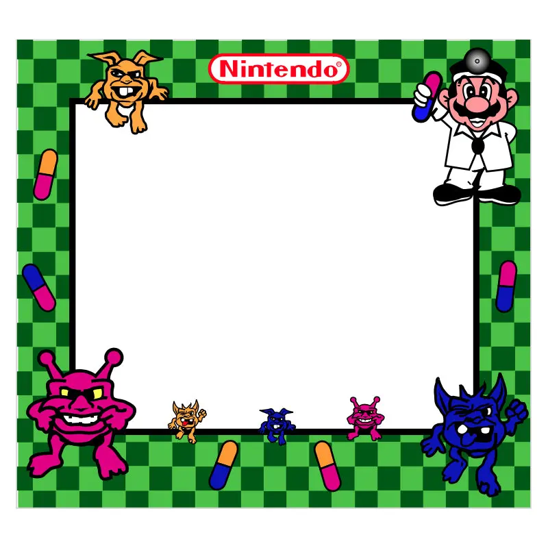 Dr Mario Arcade Bezel 2