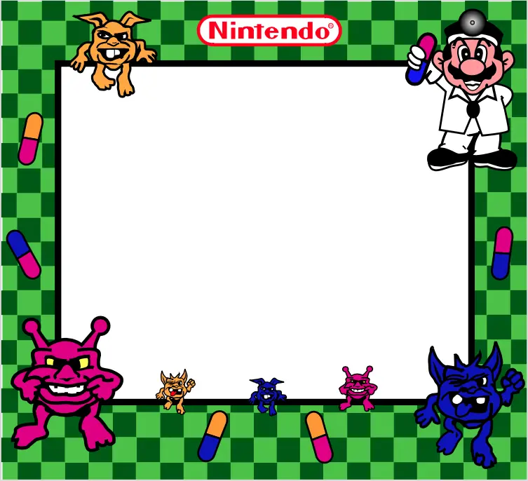 Dr Mario Arcade Bezel 3