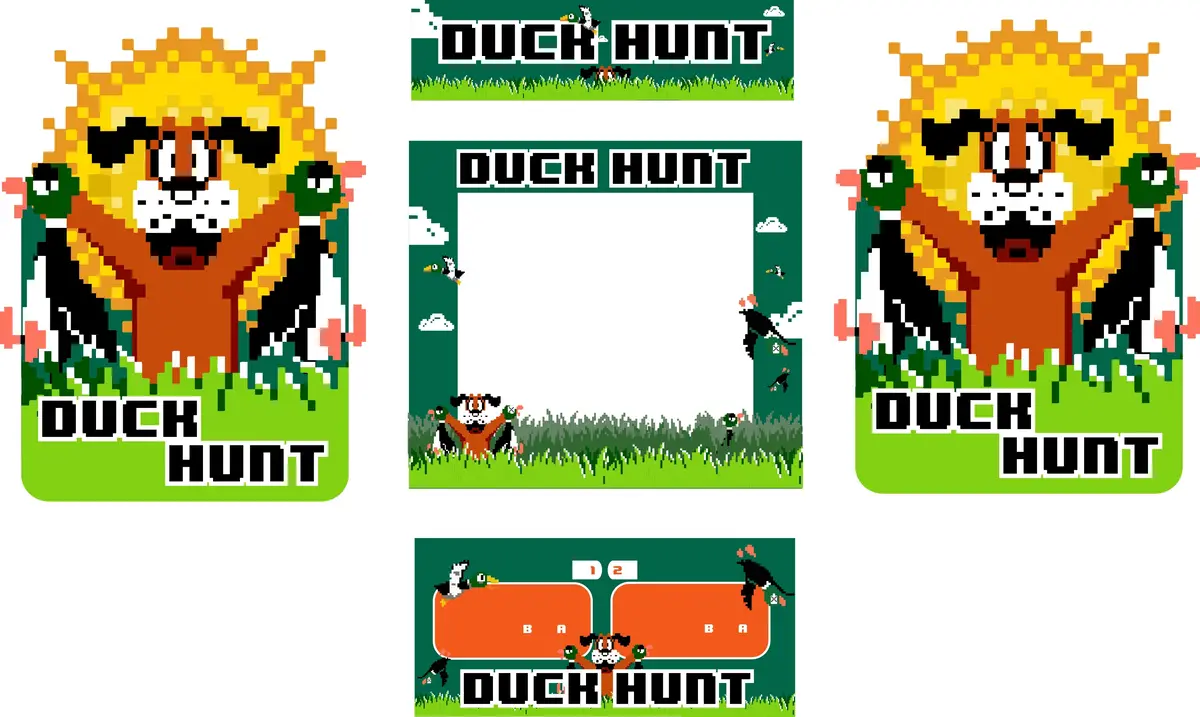 Custom Vs. Duck Hunt Complete Restoration Kit 1