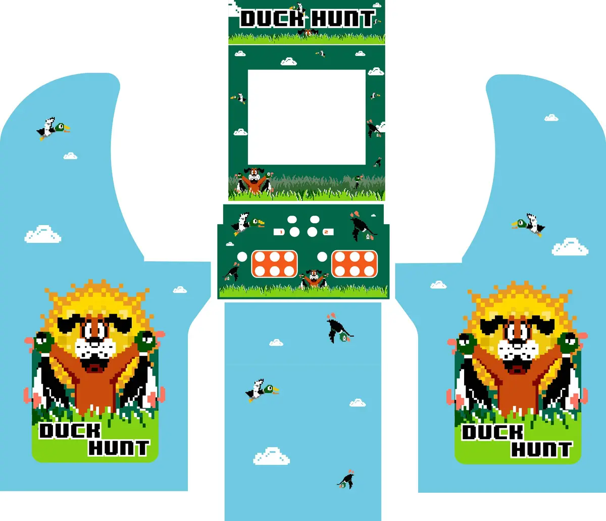 Arcade1up - Duck Hunt Art 1