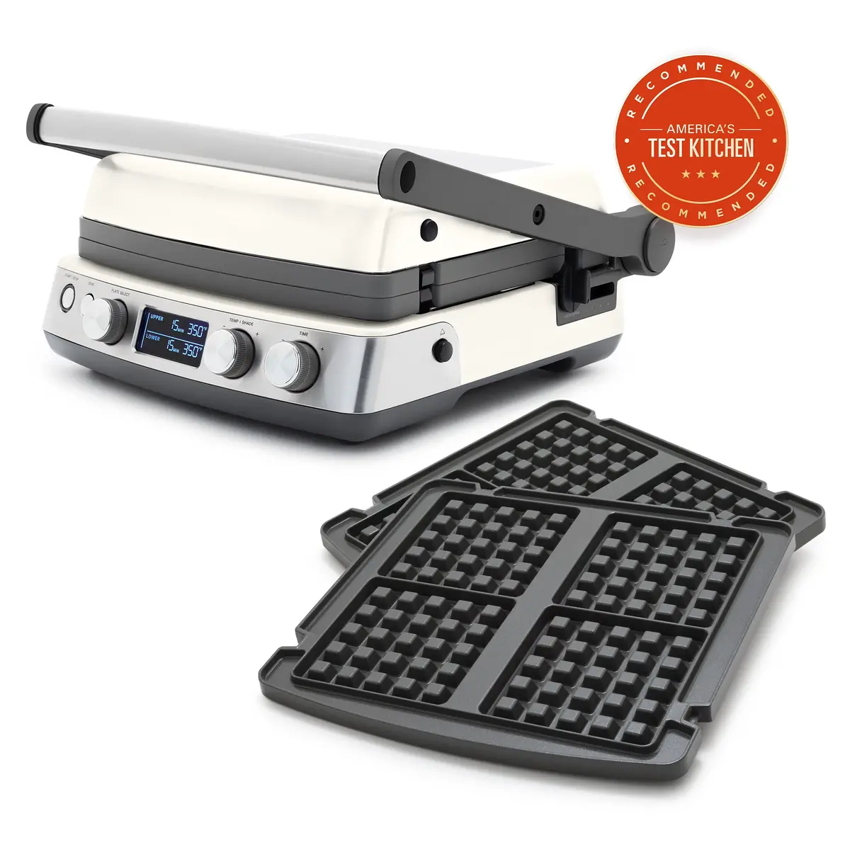 Elite Multi Grill & Griddle With Waffle Plates | Cloud Cream 1