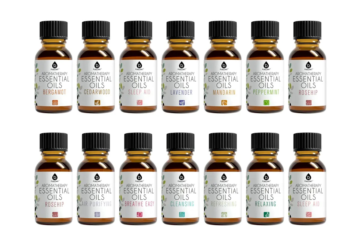 Pursonic Aromatherapy Essential Oils 14-Pack Gift Set 1