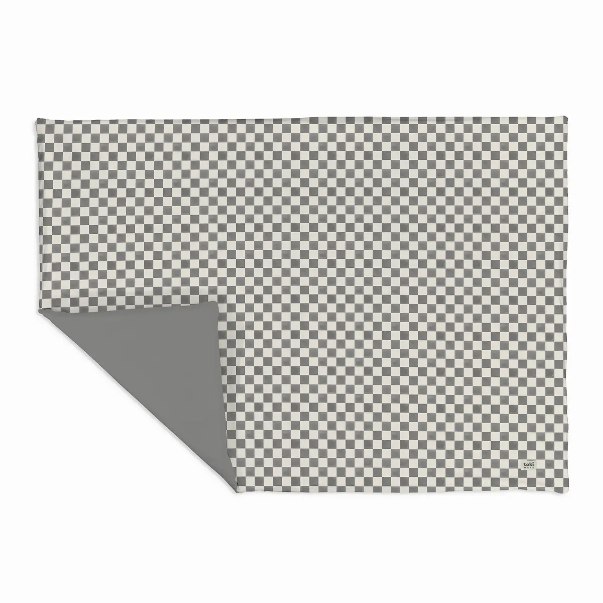 Toki Mats Checker Pepper Organic Cotton Mat 1