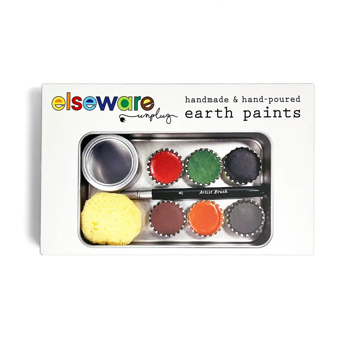 Elseware Unplug Handmade Watercolor Set – Earth Paints 1