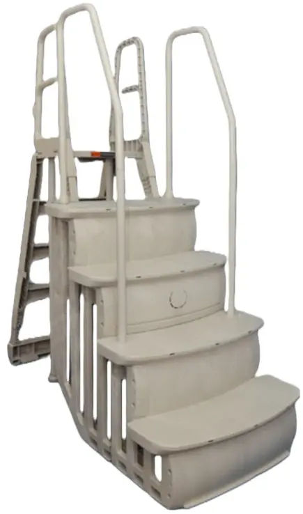 Main Access 36" Easy Entry Pool Step System 1