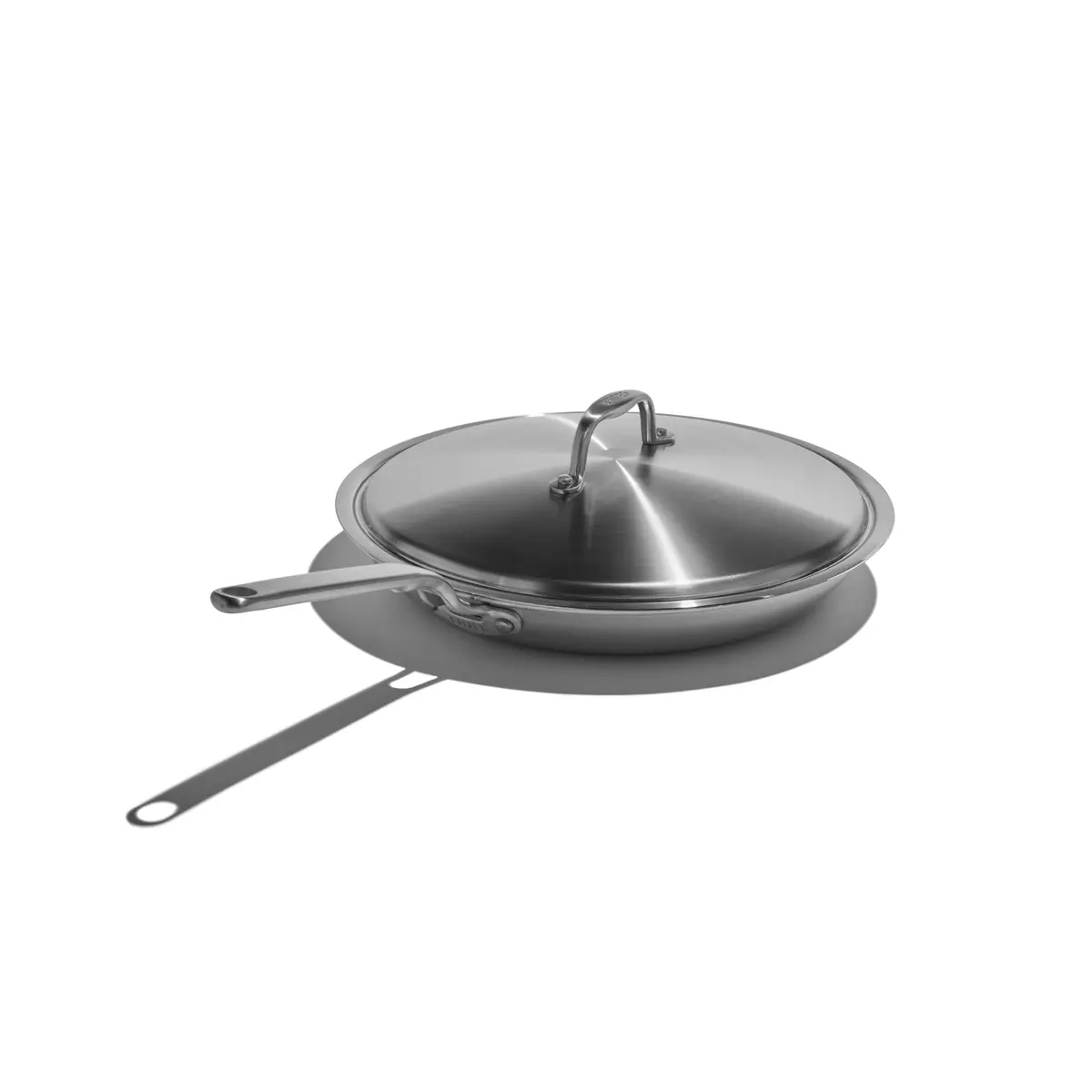 Heritage Steel Eater Series 12" Fry Pan With Lid 1