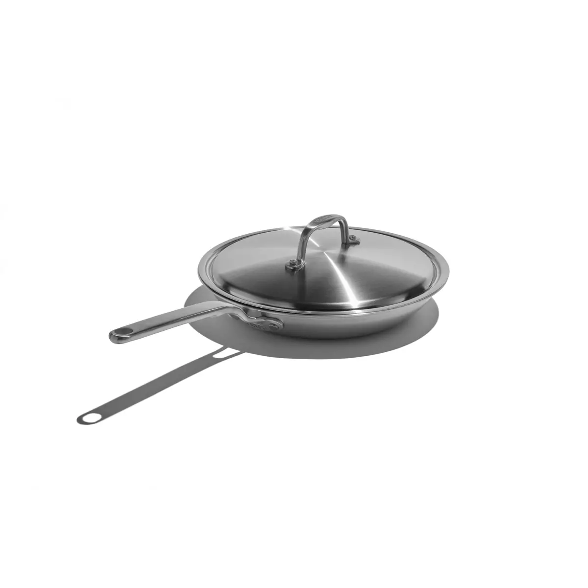 Heritage Steel Eater Series 10.5" Fry Pan With Lid 1