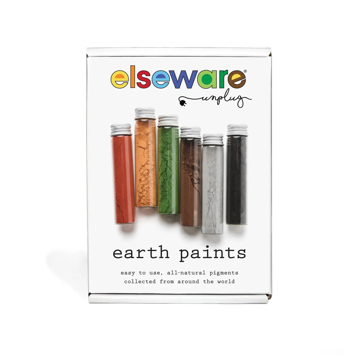 Elseware Unplug Earth Paint Set – Natural Mineral Pigments (15–17G Per Vial) 1