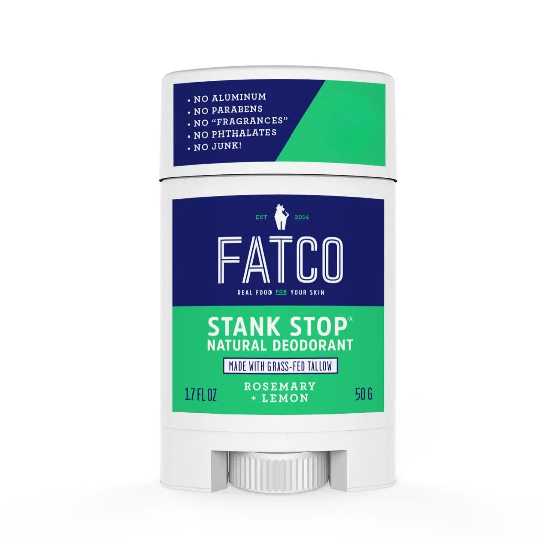 Stank Stop Deodorant Stick, Rosemary+Lemon, 1.7 Oz 1
