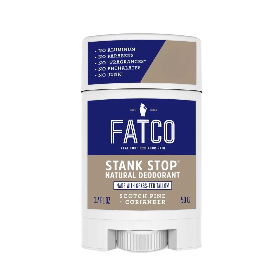 Fatco Stank Stop Deodorant Stick, Scotch Pine + Coriander, 1.7 Oz 1