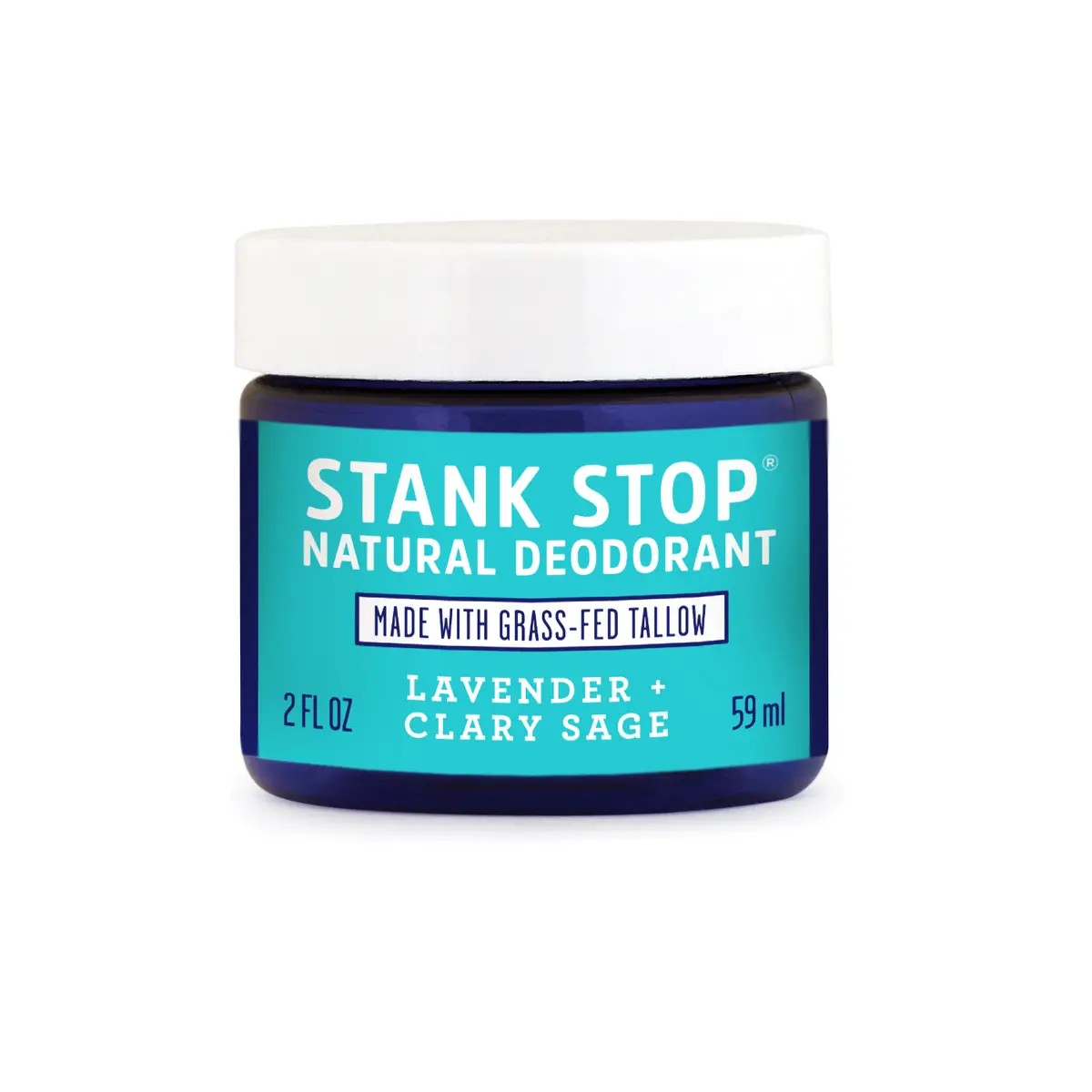 Fatco Stank Stop Cream Deodorant, Lavender+Sage, 2 Oz 1