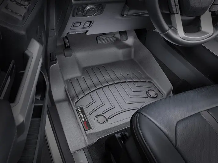 Weathertech Custom-Fit Front Floor Liners For 2017–2023 Ford F-250 & F-350 Super Duty Trucks 1