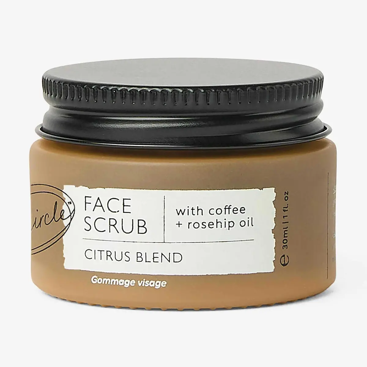 Upcircle Natural Face Scrub – Citrus Blend – Travel Size 1