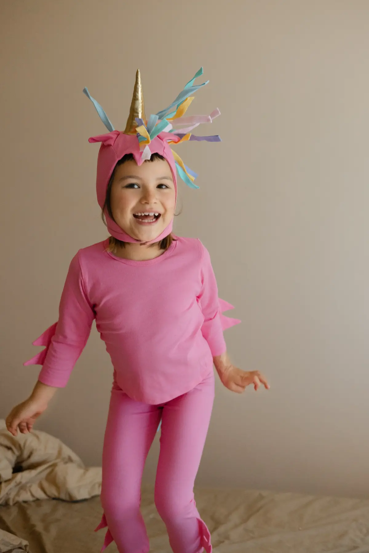 Band Of The Wild Pink Unicorn Costume 2