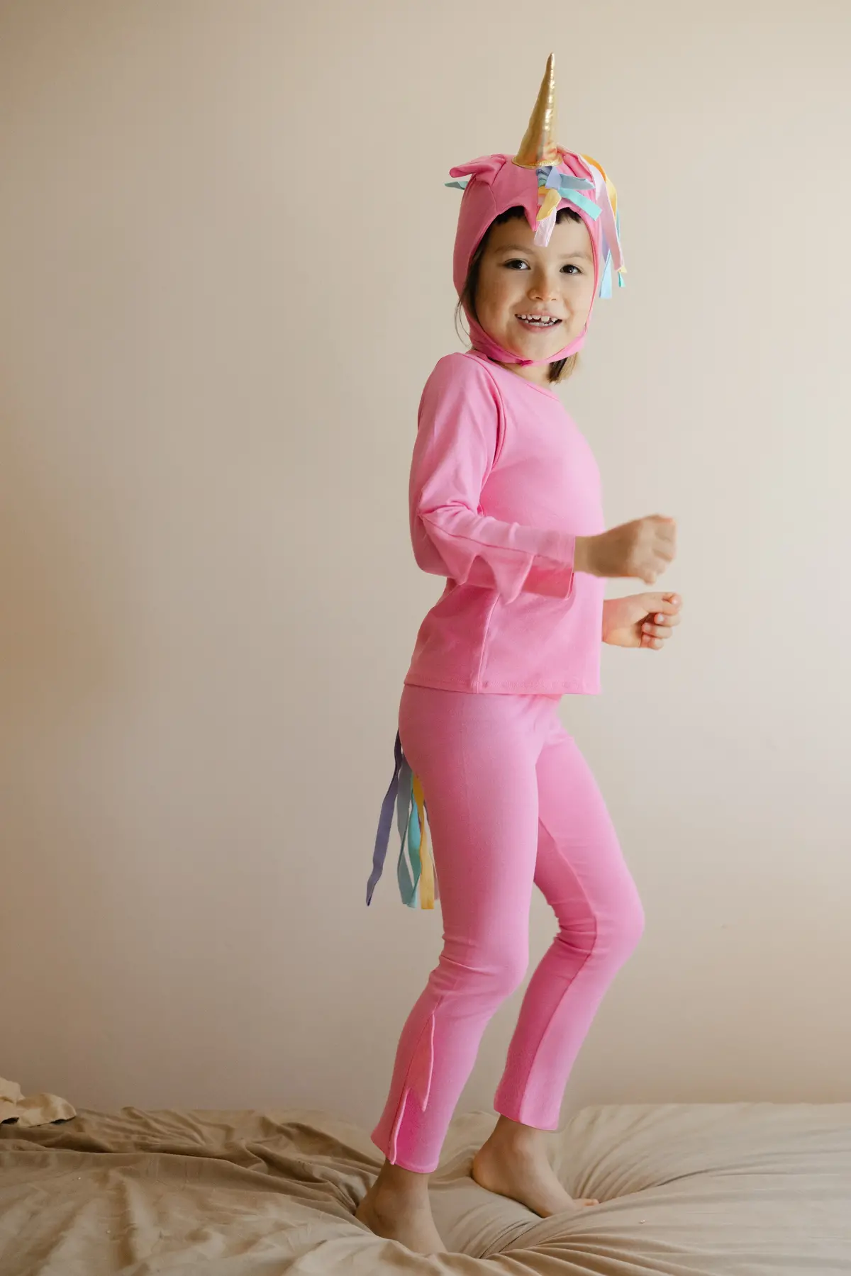 Band Of The Wild Pink Unicorn Costume 5
