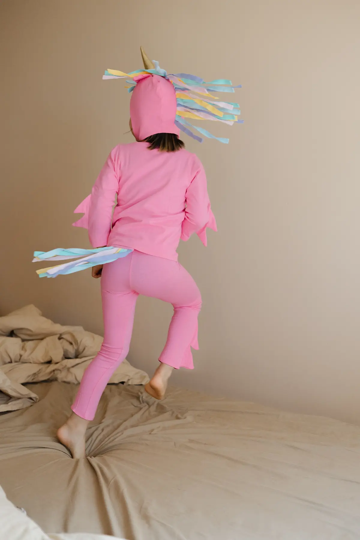 Band Of The Wild Pink Unicorn Costume 4