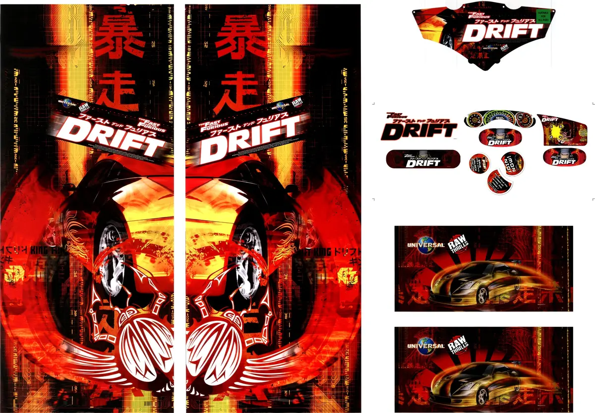 Fast And The Furious Tokyo Drift Kit 1