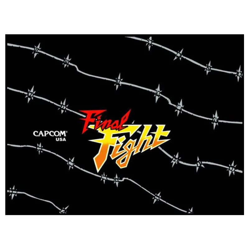 Final Fight Cpo - Control Panel Overlay 1