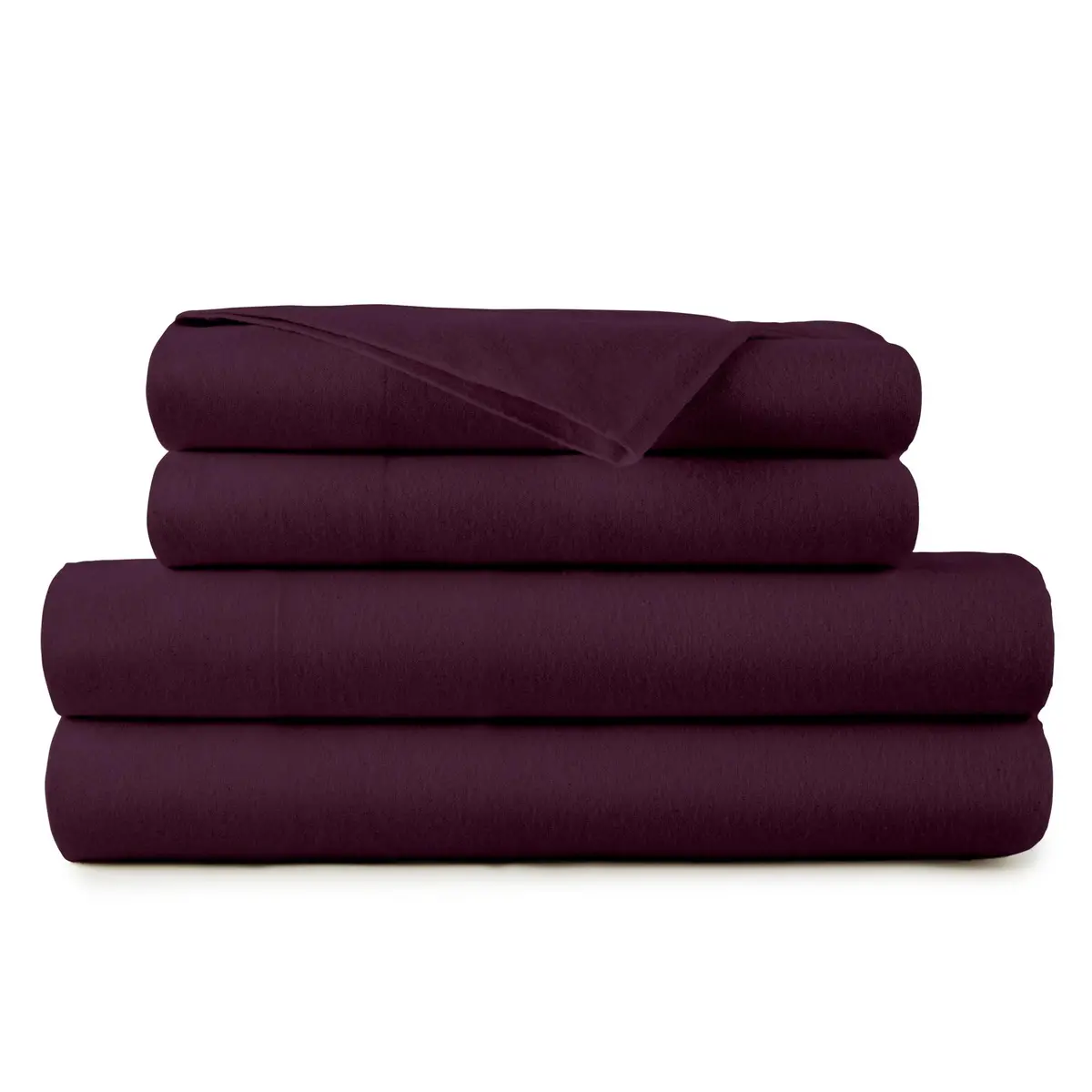Whisper Organics Natural Flannel Bed Sheet Set