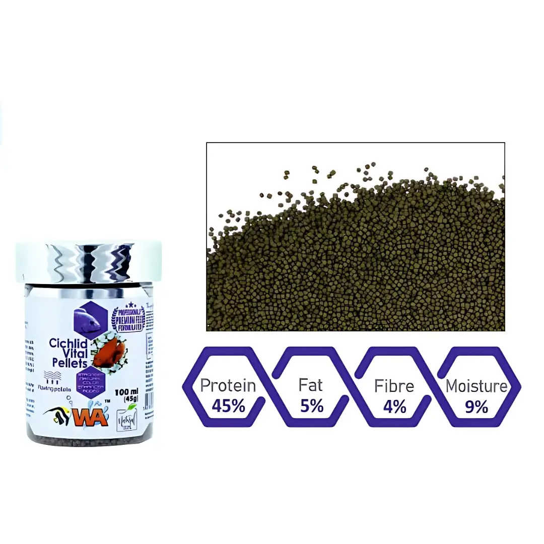 Food Wa Cichlid Vital Pellet Feed 220G 2