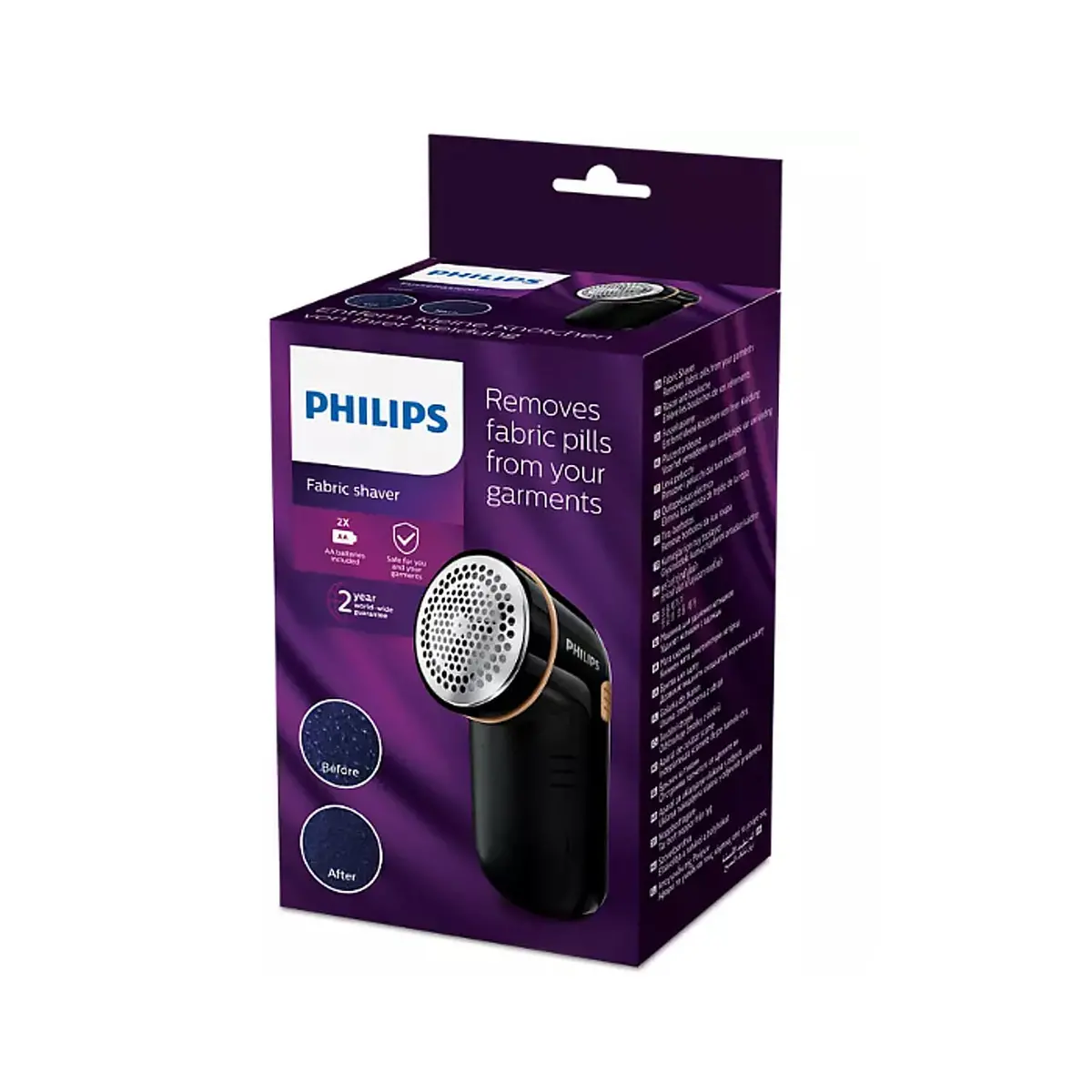 Philips Fabric Pill Remover - Battery Operated Fabric Shaver - Gc026/80_Frbe 2