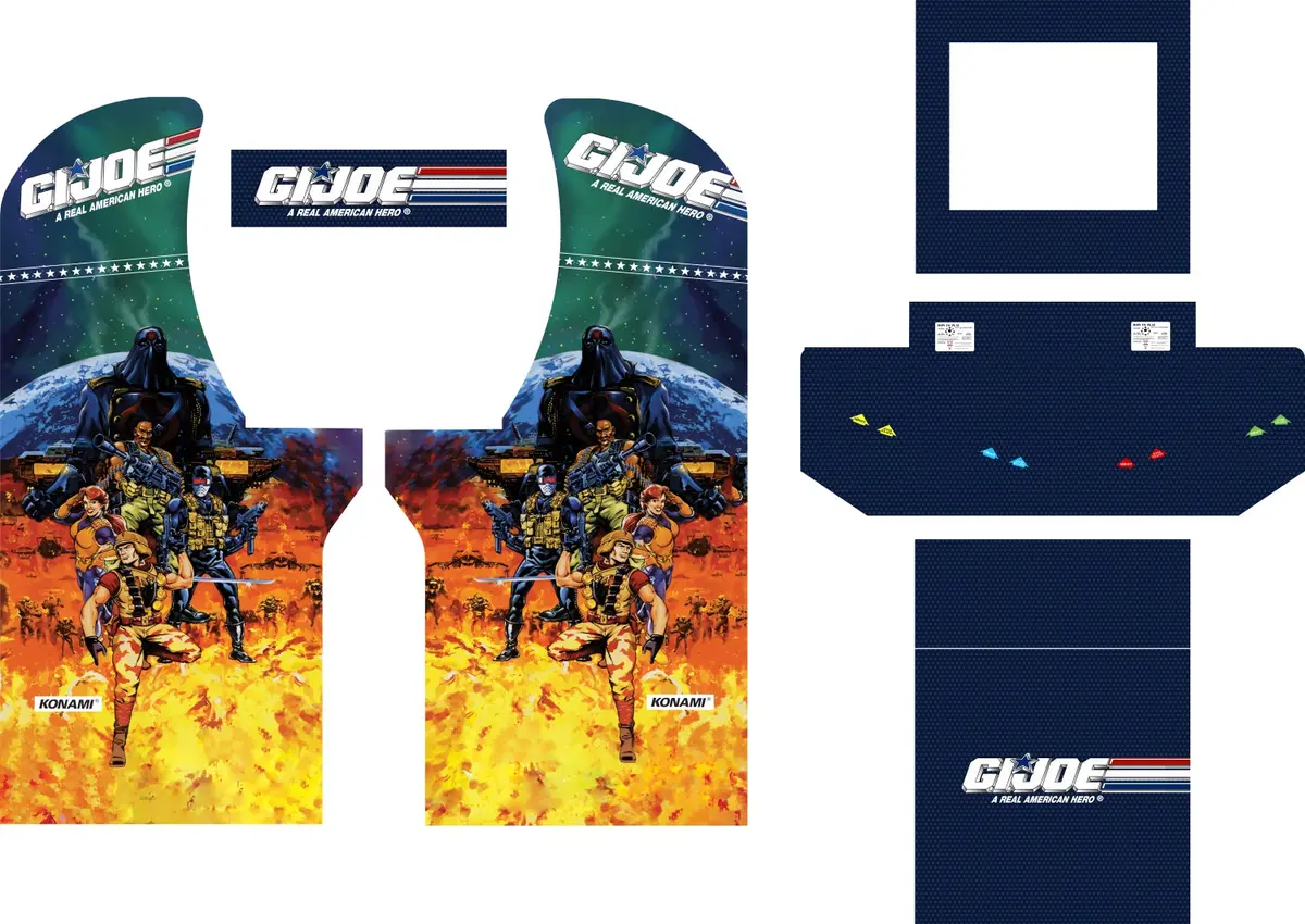 Arcade1up - Gi Joe Art 2