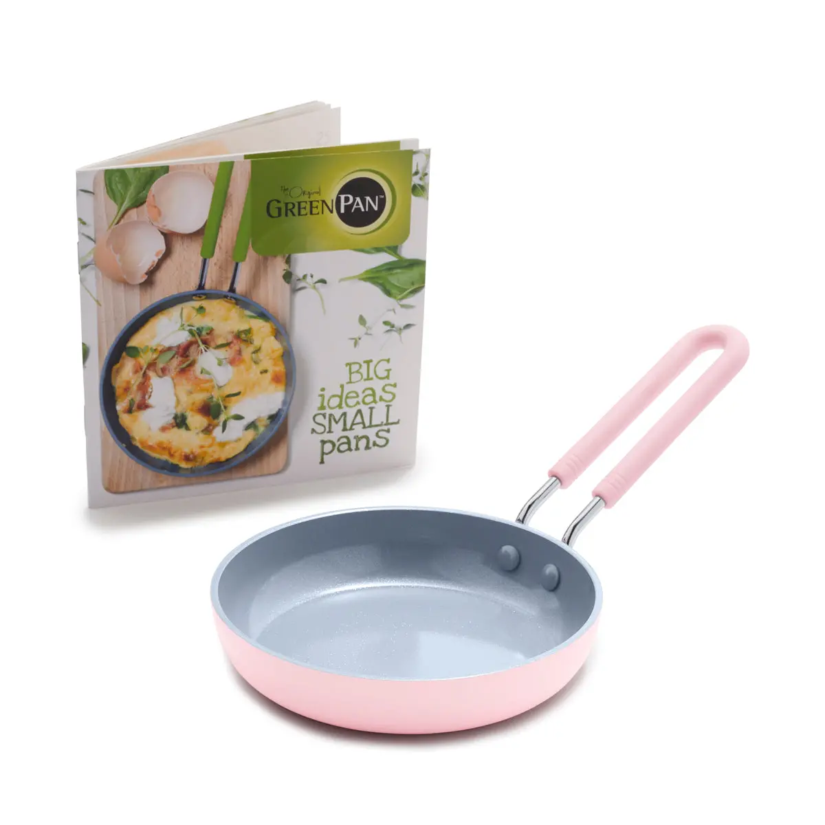 Mini Ceramic Nonstick 5" Frypan | Pink 1