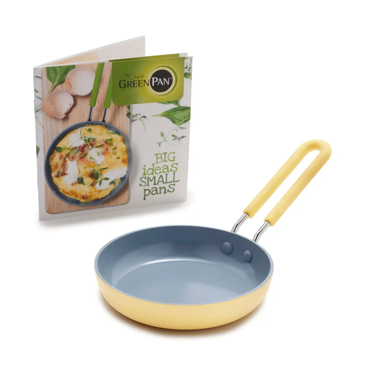 Mini Ceramic Nonstick 5" Frypan | Yellow 1
