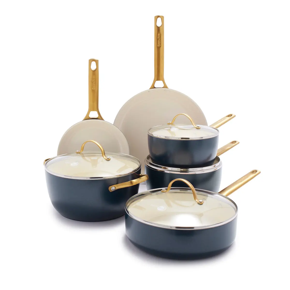 Reserve Ceramic Nonstick 10-Piece Cookware Set | Twilight 1