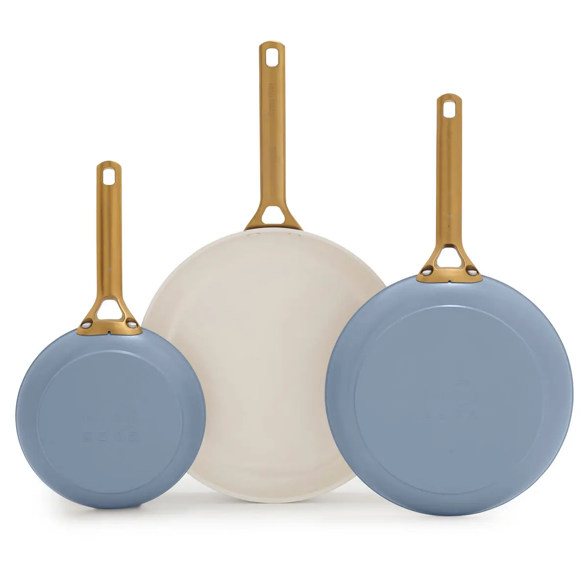 Reserve Pro Ceramic Nonstick 8", 10" And 12" Frypan Set | Ocean 1