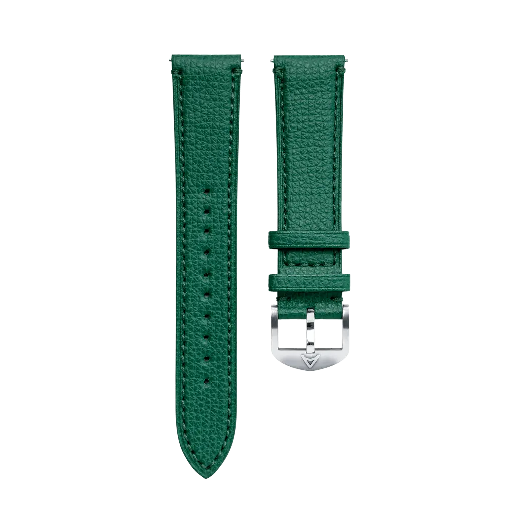 Avocado Green Granolo Leather Strap 1