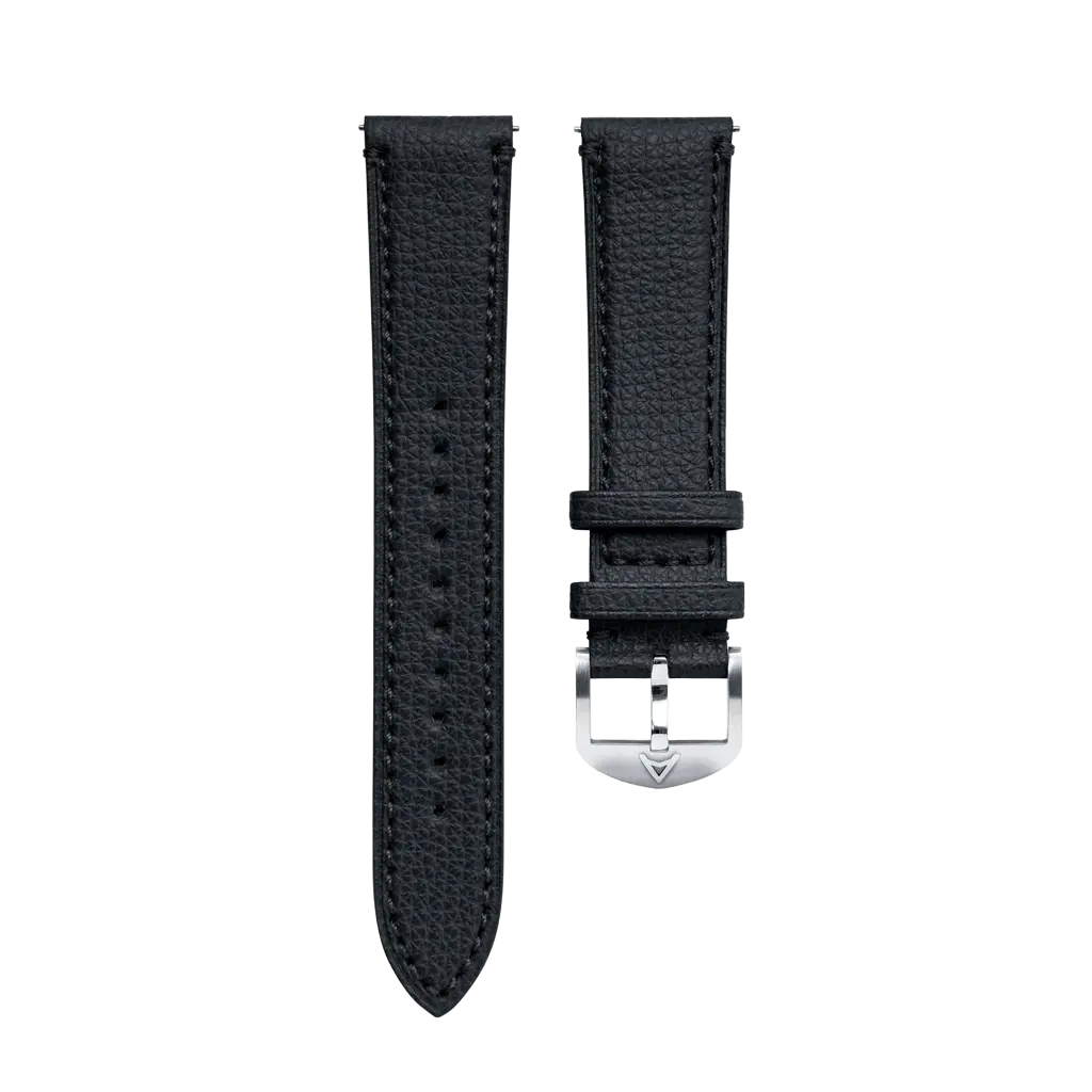 Black Granolo Leather Strap 1