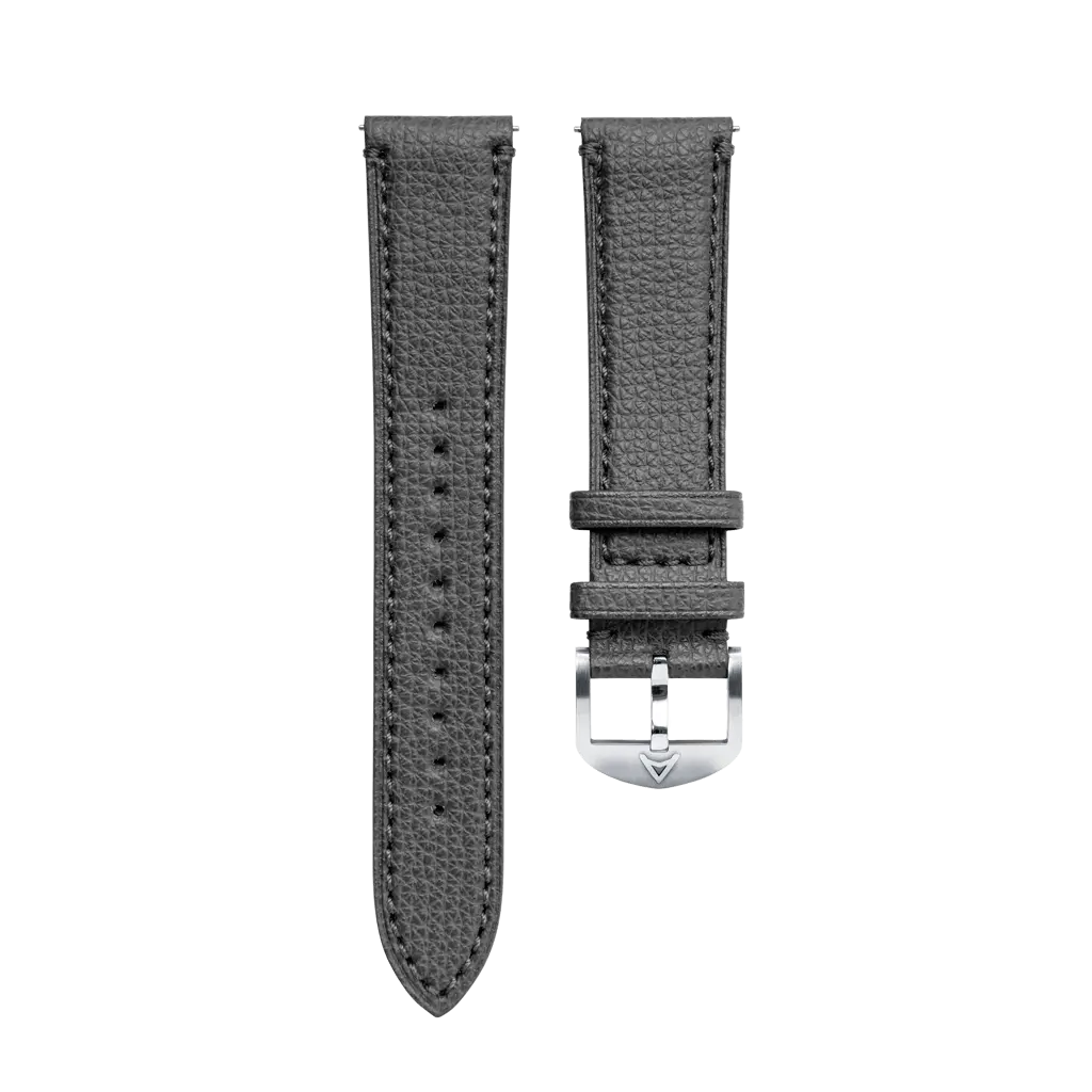Gull Grey Granolo Leather Strap 1